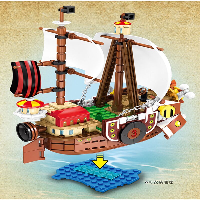 Boutique Planete Jouets France - Briques de construction Bateau Thousand Sunny 3 Briques de construction Bateau Thousand Sunny – Image 3