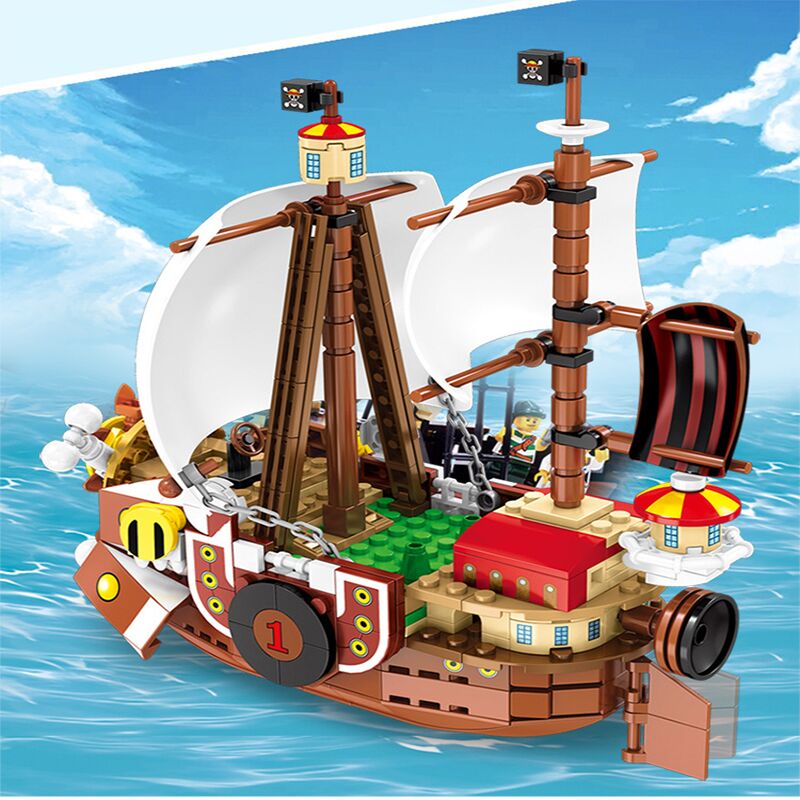 Boutique Planete Jouets France - Briques de construction Bateau Thousand Sunny 4 Briques de construction Bateau Thousand Sunny – Image 4