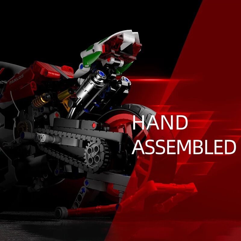 Boutique Planete Jouets France - Moto Sport Panlos 1299 compatible avec briques LEGO Technic 3 Moto Sport Panlos 1299 compatible avec briques LEGO Technic – Image 3