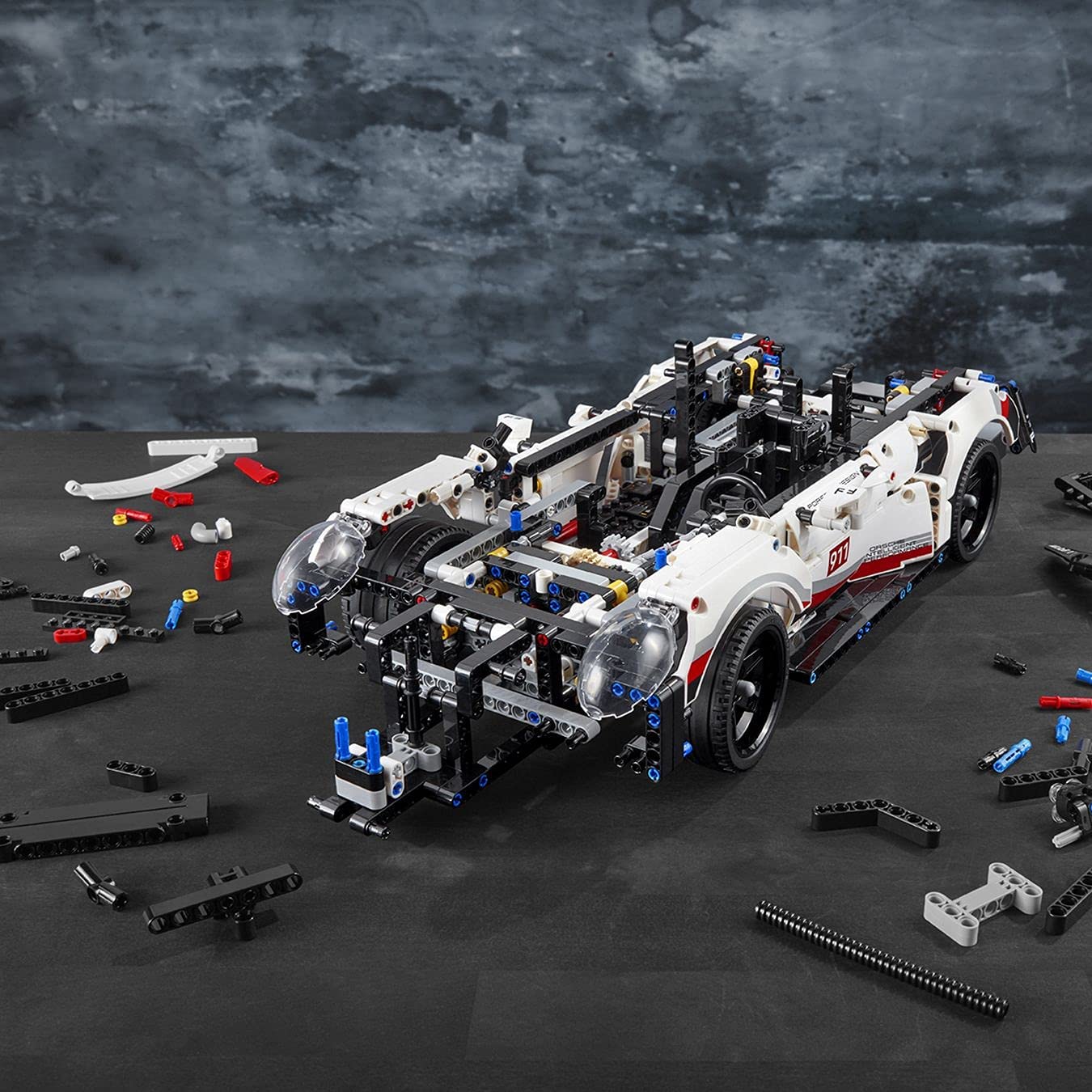 Boutique Planete Jouets France - Porsche Turbo 911 RSR Compatible avec briques lego technic 5 Porsche Turbo 911 RSR Compatible avec briques lego technic – Image 5