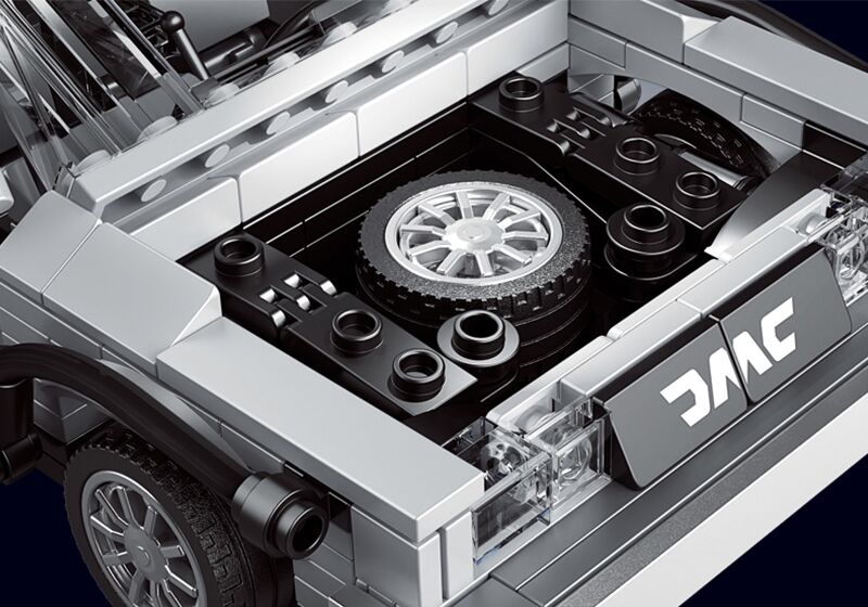 Boutique Planete Jouets France - Lego Technic Voiture Voiture film retour vers le futur 5 Lego Technic Voiture Voiture film retour vers le futur – Image 5