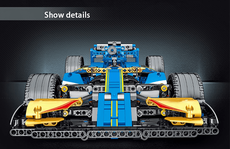 Boutique Planete Jouets France - Advanced Blue Formula 1 – LEGO Technic 4 Advanced Blue Formula 1 – LEGO Technic – Image 4