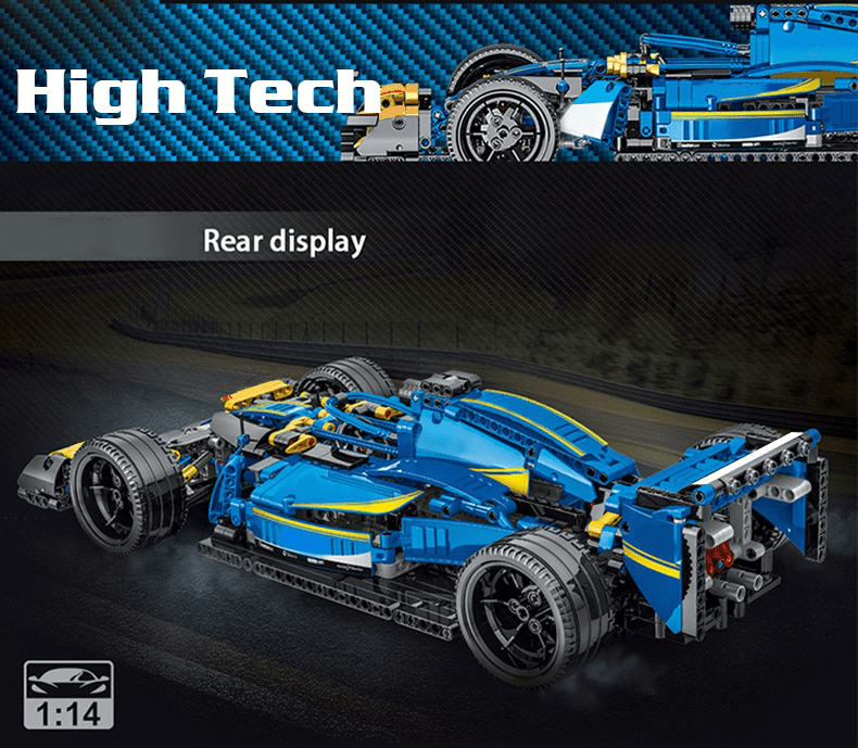 Boutique Planete Jouets France - Advanced Blue Formula 1 – LEGO Technic 3 Advanced Blue Formula 1 – LEGO Technic – Image 3