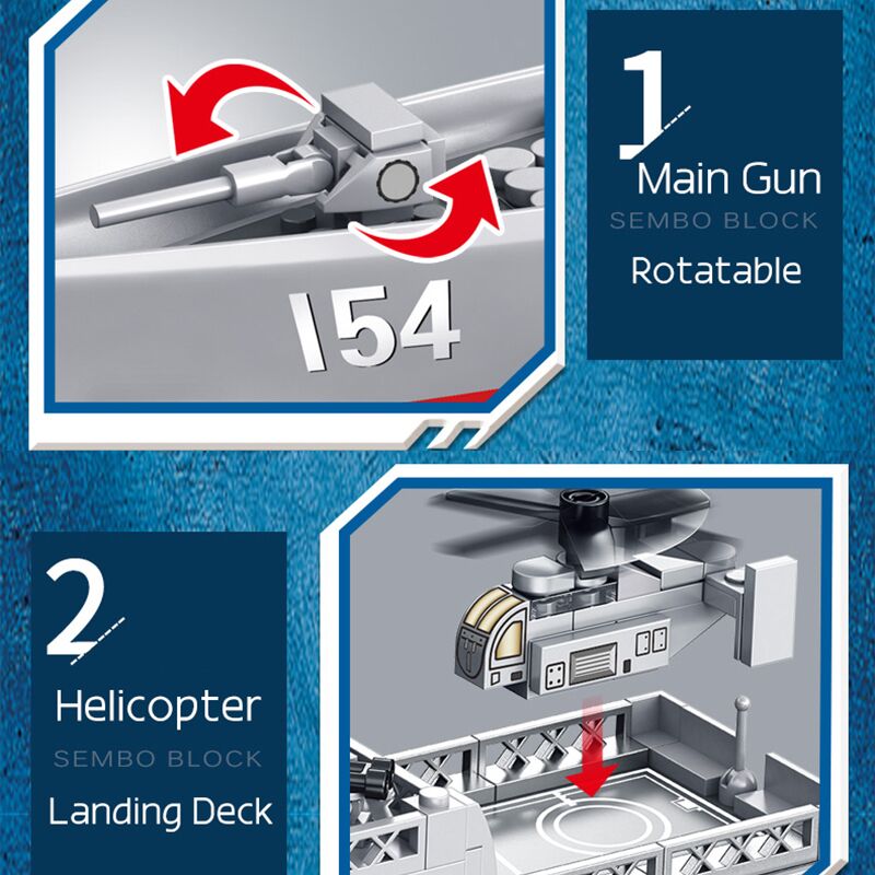 Boutique Planete Jouets France - Lego Technic Navire de l'armée - Destructeur de missiles 3 Lego Technic Navire de l'armée - Destructeur de missiles – Image 3