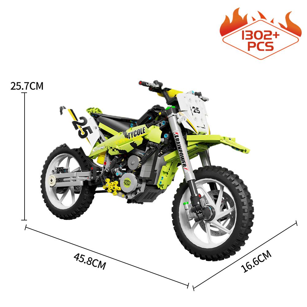 Boutique Planete Jouets France - Lego Moto Technic Off-Road 5 Lego Moto Technic Off-Road – Image 5