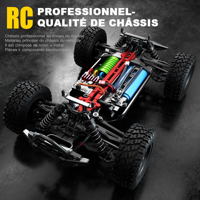 Boutique Planete Jouets France - voiture télécommandée tout terrain 1/16 3 voiture télécommandée tout terrain 1/16 – Image 3