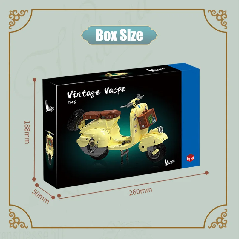 Boutique Planete Jouets France - Lego Technic Vintage Vespa 637 pièces 4 Lego Technic Vintage Vespa 637 pièces – Image 4