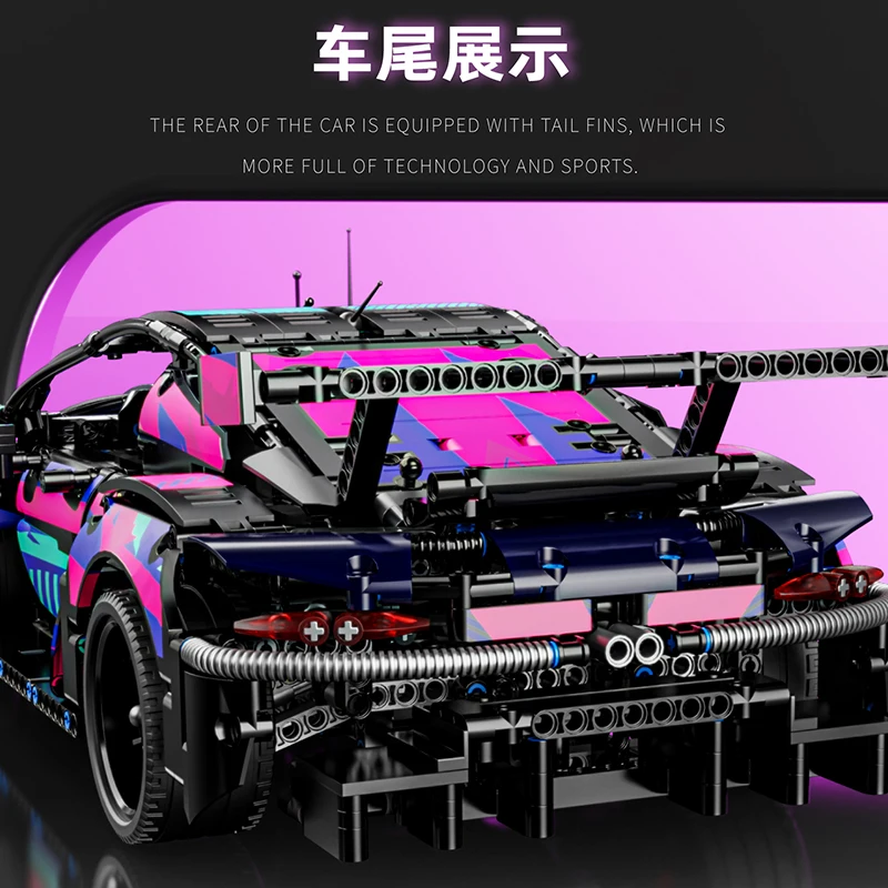 Boutique Planete Jouets France - Blocs de construction Porsche 911 - 1580 pièces 6 Blocs de construction Porsche 911 - 1580 pièces – Image 6