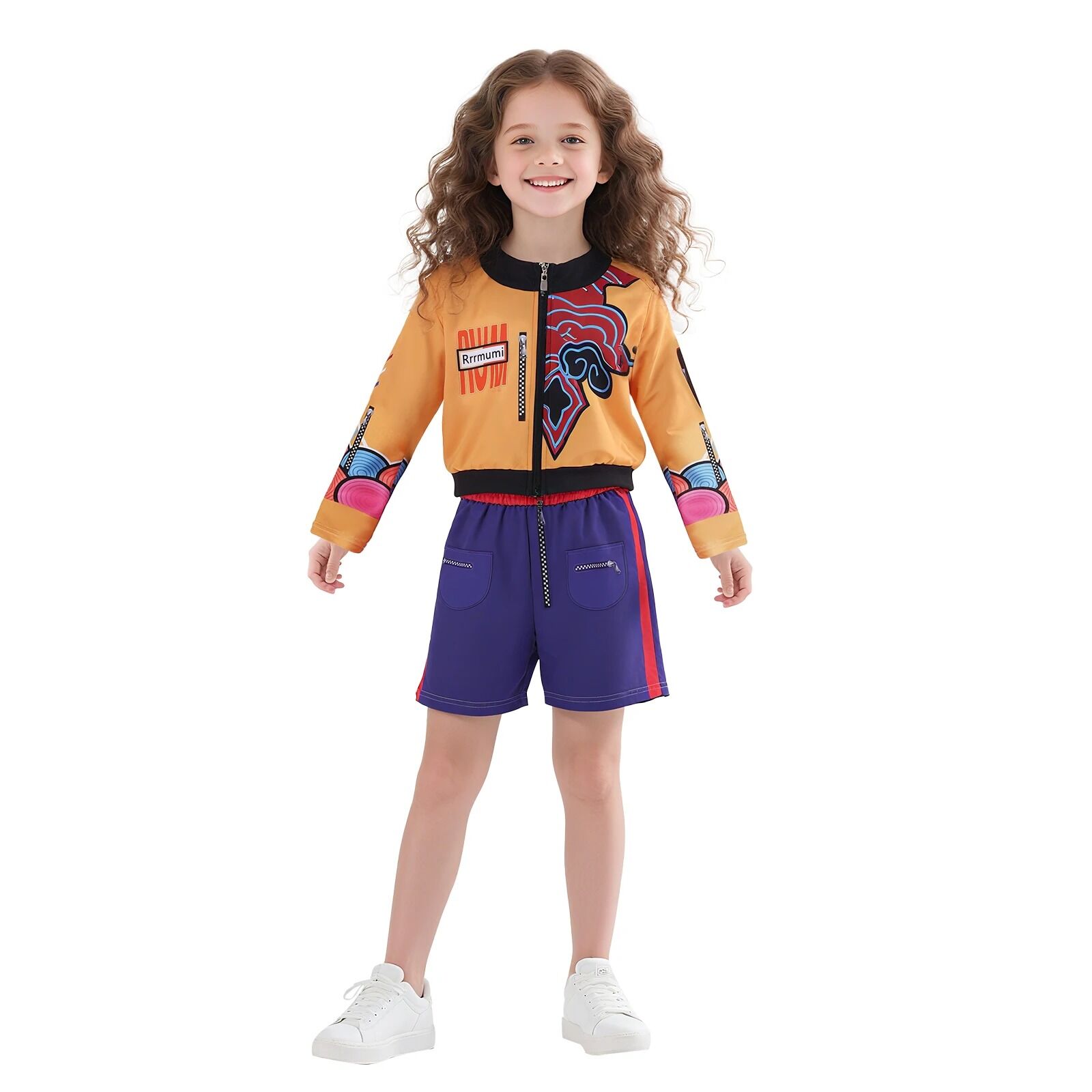 Boutique Planete Jouets France - Costume Rumi K-pop Demon Hunters - Tenue Cosplay Enfant 4 Costume Rumi K-pop Demon Hunters - Tenue Cosplay Enfant – Image 4