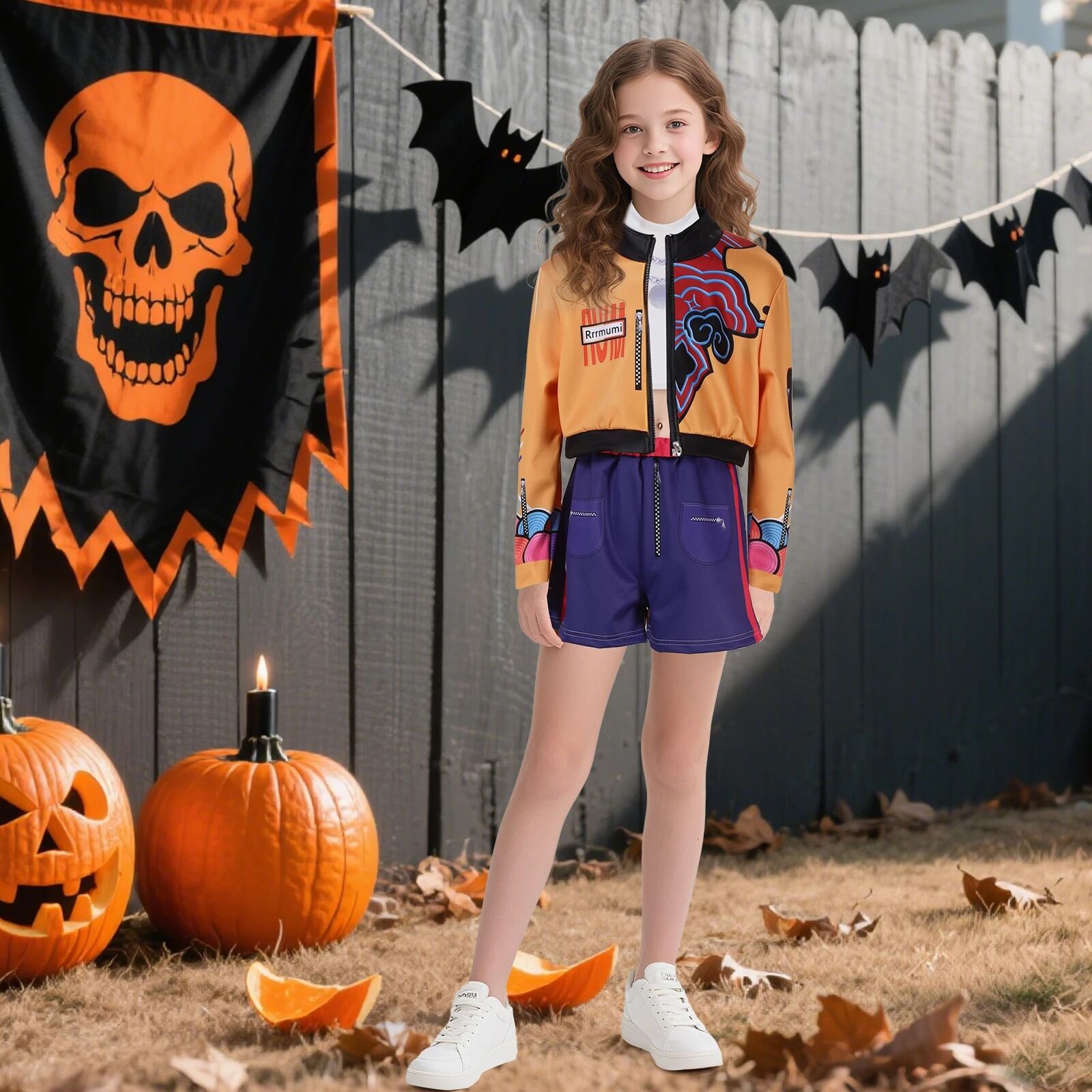 Boutique Planete Jouets France - Costume Rumi K-pop Demon Hunters - Tenue Cosplay Enfant 2 Costume Rumi K-pop Demon Hunters - Tenue Cosplay Enfant – Image 2