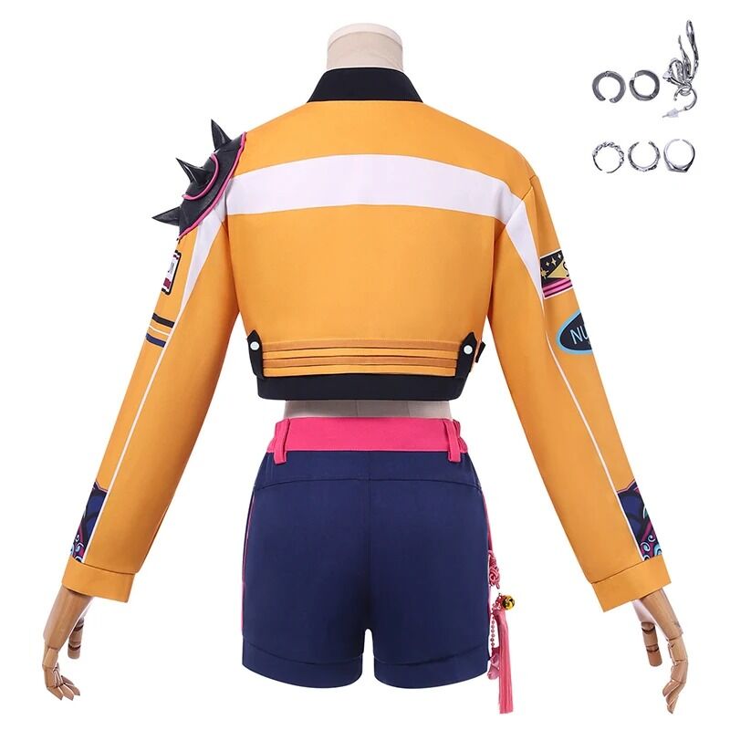 Boutique Planete Jouets France - Cosplay unique de Rumi - K-Pop Demon Hunters - Cosplay complet avec accessoires 3 Cosplay unique de Rumi - K-Pop Demon Hunters - Cosplay complet avec accessoires – Image 3