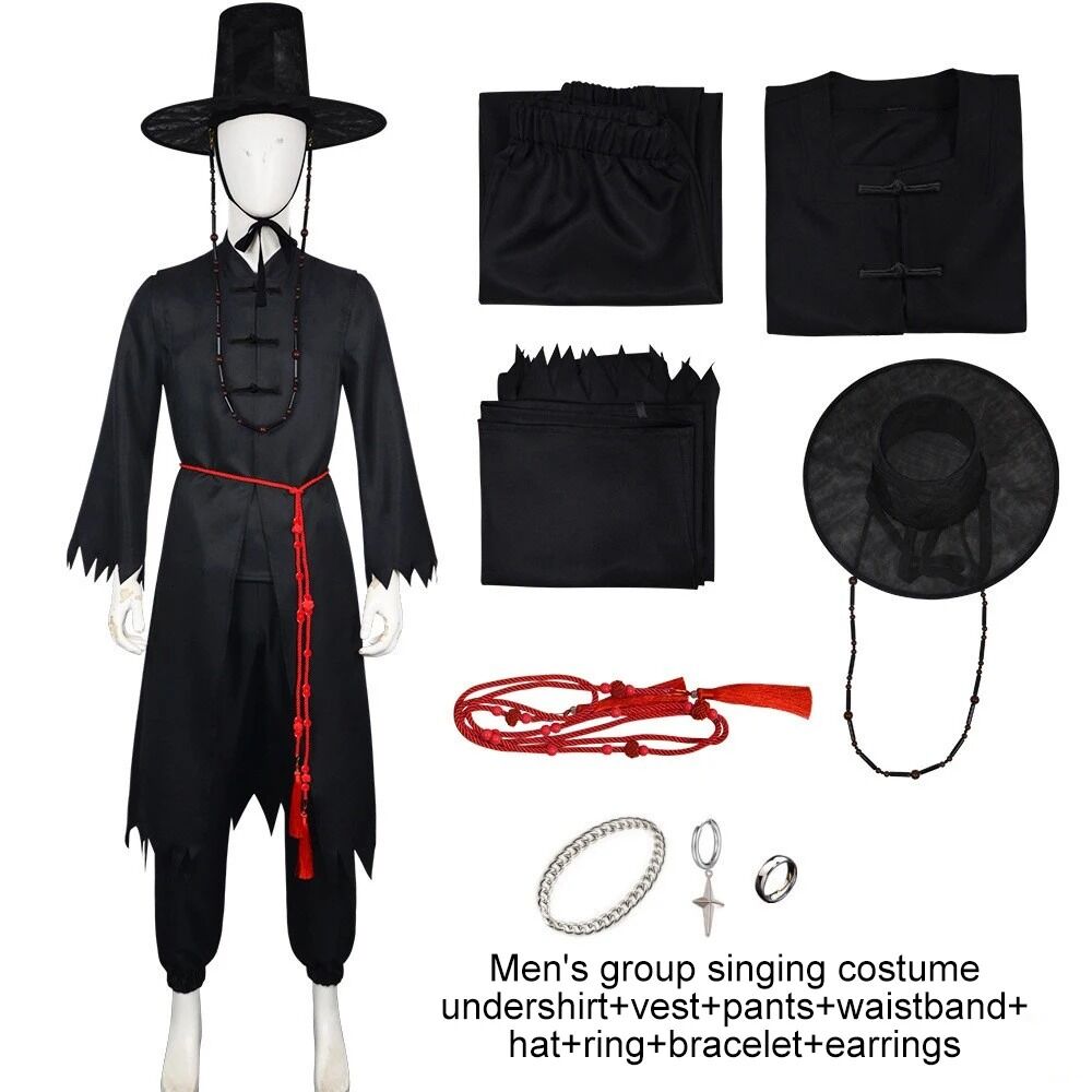 Boutique Planete Jouets France - Costume Jinu K-pop Demon Hunters Saja Boys 5 Costume Jinu K-pop Demon Hunters Saja Boys – Image 5