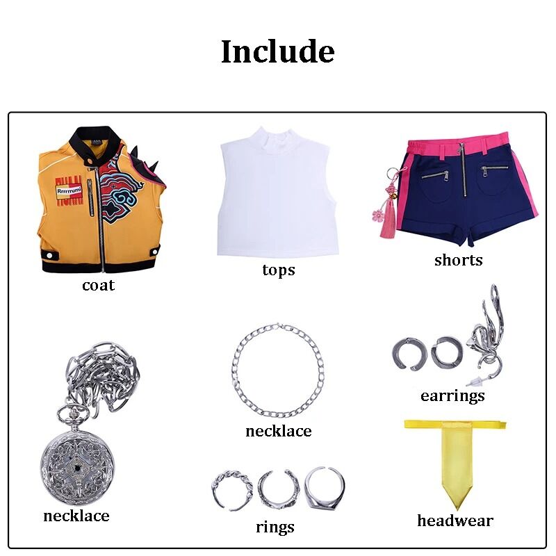 Boutique Planete Jouets France - Cosplay unique de Rumi - K-Pop Demon Hunters - Cosplay complet avec accessoires 5 Cosplay unique de Rumi - K-Pop Demon Hunters - Cosplay complet avec accessoires – Image 5