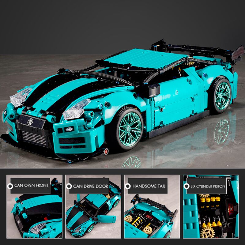 Boutique Planete Jouets France - Lego Nissan GTR Speed Racing car 3 Lego Nissan GTR Speed Racing car – Image 3