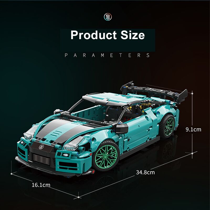 Boutique Planete Jouets France - Lego Nissan GTR Speed Racing car 6 Lego Nissan GTR Speed Racing car – Image 6