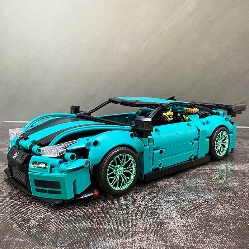 Boutique Planete Jouets France - Lego Nissan GTR Speed Racing car 2 Lego Nissan GTR Speed Racing car – Image 2