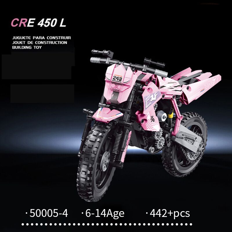 Boutique Planete Jouets France - Kawasaki CRE 450L compatible avec briques LEGO Technic 1 Kawasaki CRE 450L compatible avec briques LEGO Technic