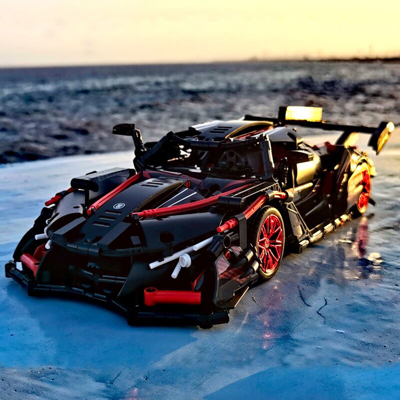 Boutique Planete Jouets France - Lego Technic - Voiture de course Noir 3 Lego Technic - Voiture de course Noir – Image 3