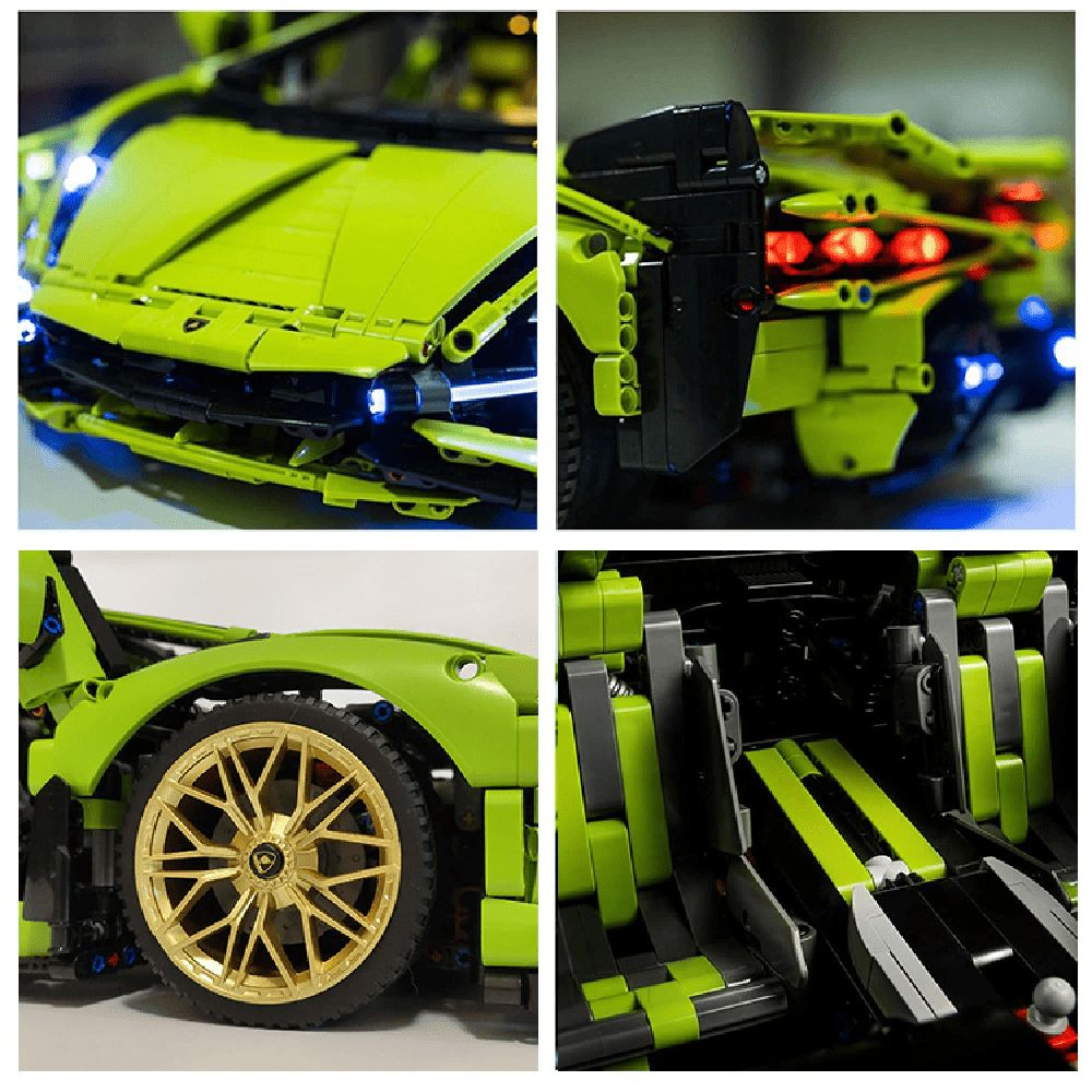 Boutique Planete Jouets France - Lamborghini LEGO Technic - 3696pcs 5 Lamborghini LEGO Technic - 3696pcs – Image 5