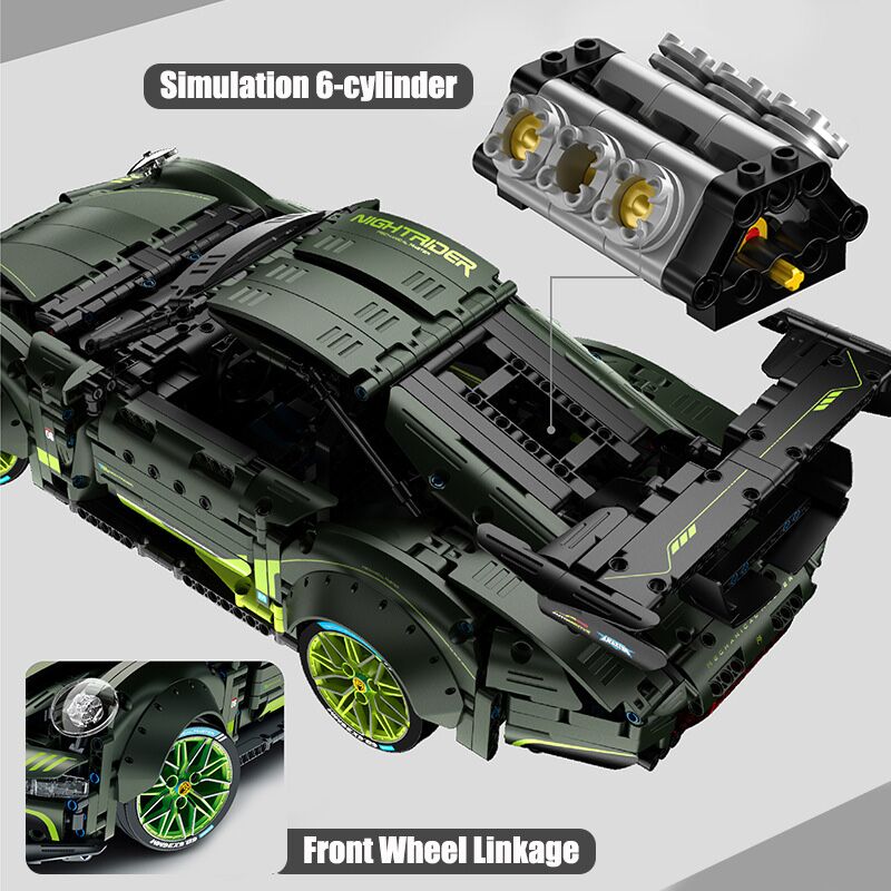 Boutique Planete Jouets France - RSR Racing Compatible avec briques lego technic 2 RSR Racing Compatible avec briques lego technic – Image 2