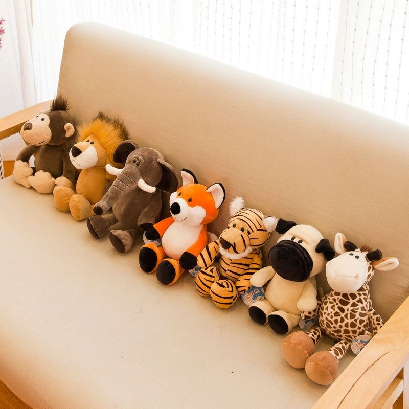 Boutique Planete Jouets France - Peluche Tigre de 25-35cm 4 Peluche Tigre de 25-35cm – Image 4