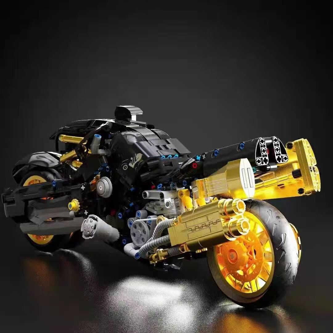 Boutique Planete Jouets France - Moto Final Fantasy compatible avec briques LEGO Technic 2 Moto Final Fantasy compatible avec briques LEGO Technic – Image 2