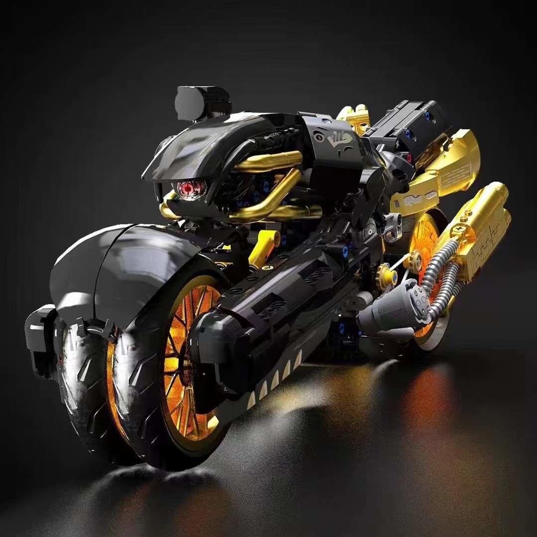 Boutique Planete Jouets France - Moto Final Fantasy compatible avec briques LEGO Technic 1 Moto Final Fantasy compatible avec briques LEGO Technic