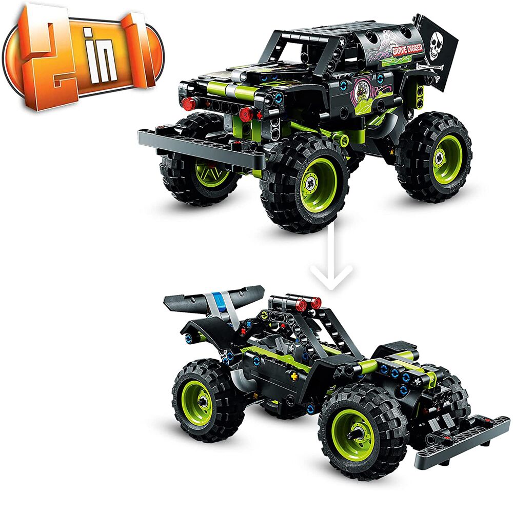 Boutique Planete Jouets France - Pelle Monster compatible avec briques lego technic 6 Pelle Monster compatible avec briques lego technic – Image 6