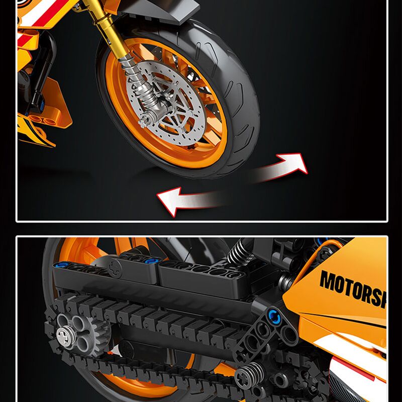 Boutique Planete Jouets France - Motor sport Speed HP compatible avec briques LEGO Technic 4 Motor sport Speed HP compatible avec briques LEGO Technic – Image 4