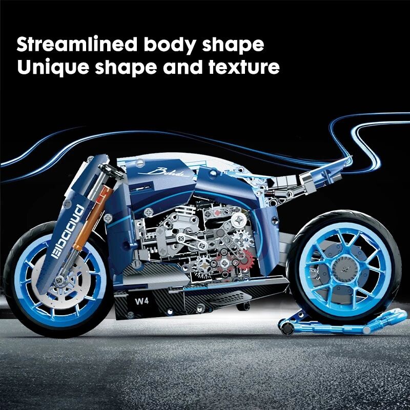 Boutique Planete Jouets France - Lego Technic Moto – Donnuci W4 3 Lego Technic Moto – Donnuci W4 – Image 3