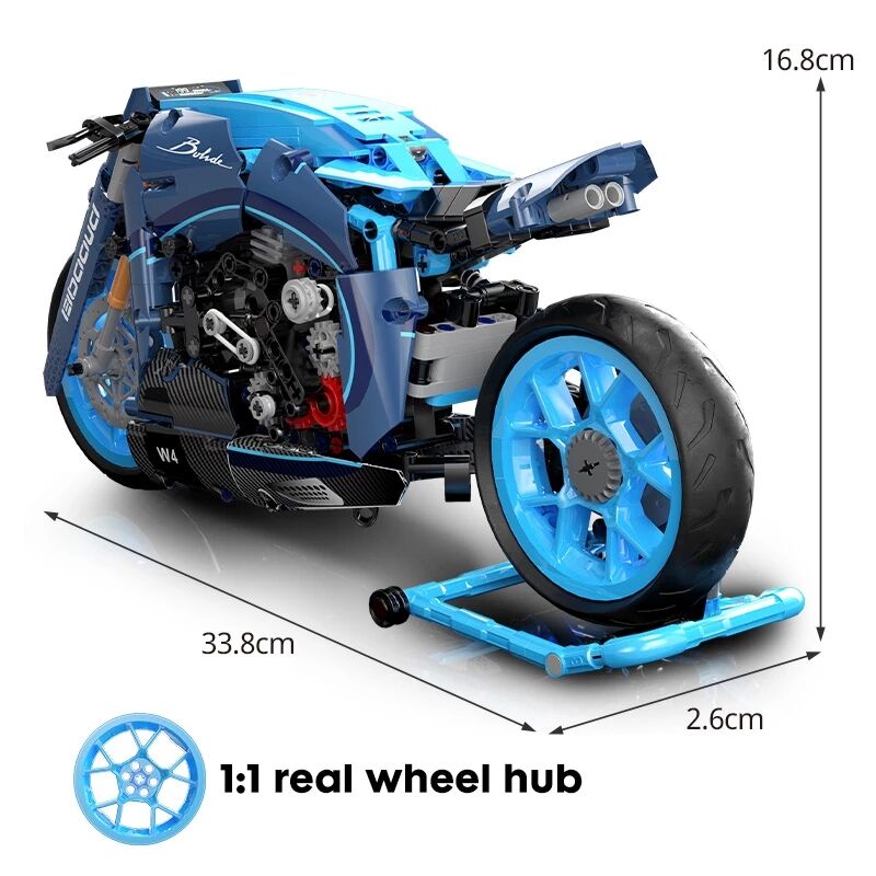 Boutique Planete Jouets France - Lego Technic Moto – Donnuci W4 5 Lego Technic Moto – Donnuci W4 – Image 5