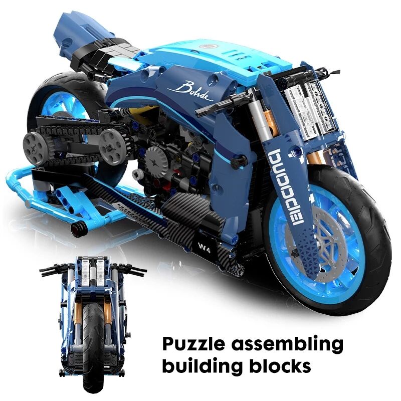 Boutique Planete Jouets France - Lego Technic Moto – Donnuci W4 6 Lego Technic Moto – Donnuci W4 – Image 6