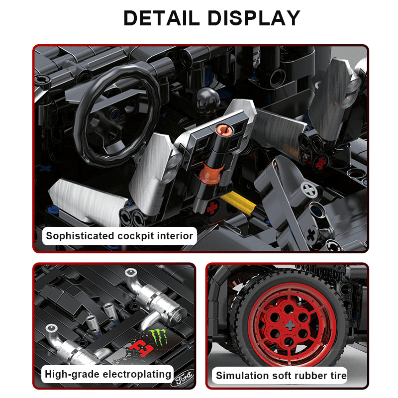 Boutique Planete Jouets France - Mustang Velocity – LEGO Technic 3 Mustang Velocity – LEGO Technic – Image 3