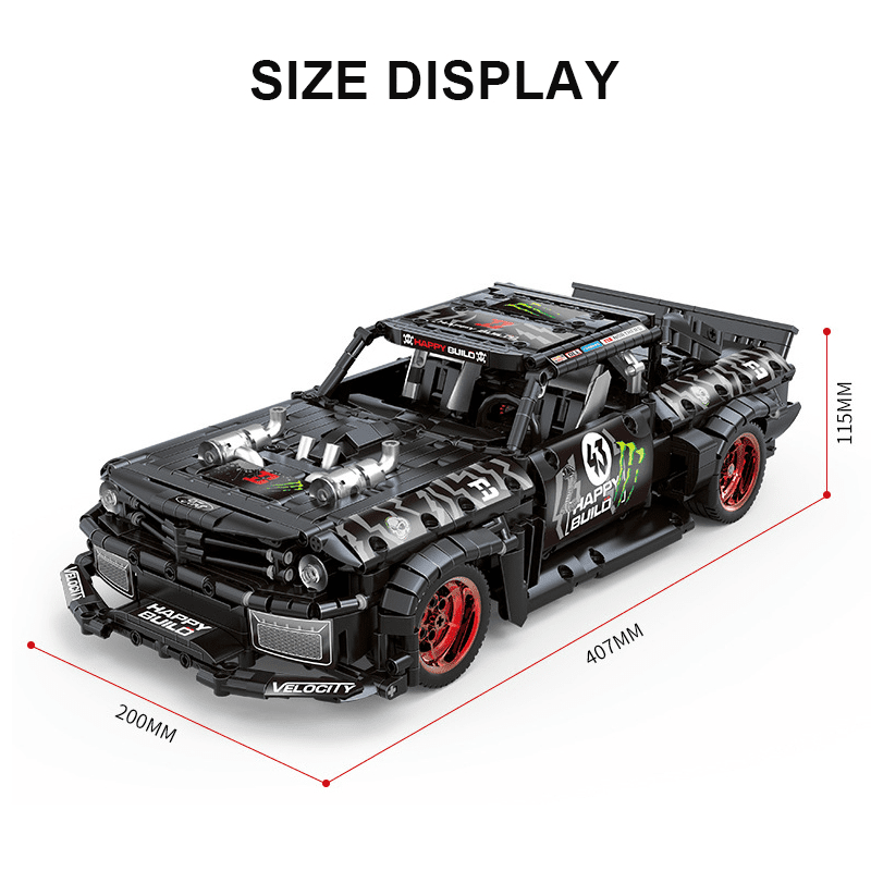 Boutique Planete Jouets France - Mustang Velocity – LEGO Technic 4 Mustang Velocity – LEGO Technic – Image 4