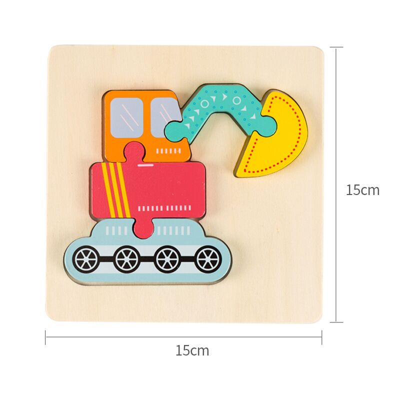 Boutique Planete Jouets France - Jouets éducatifs Puzzle 3D en bois de haute qualité pour bébé 6 Jouets éducatifs Puzzle 3D en bois de haute qualité pour bébé – Image 6