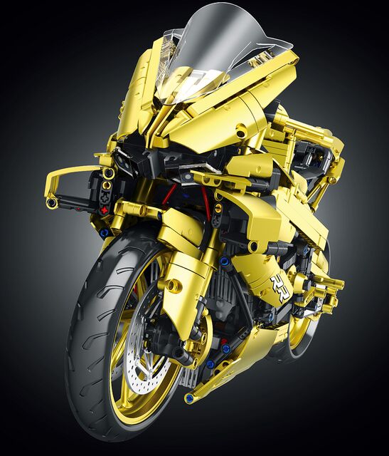 Boutique Planete Jouets France - Lego moto Golden Yamaha R6 5 Lego moto Golden Yamaha R6 – Image 5