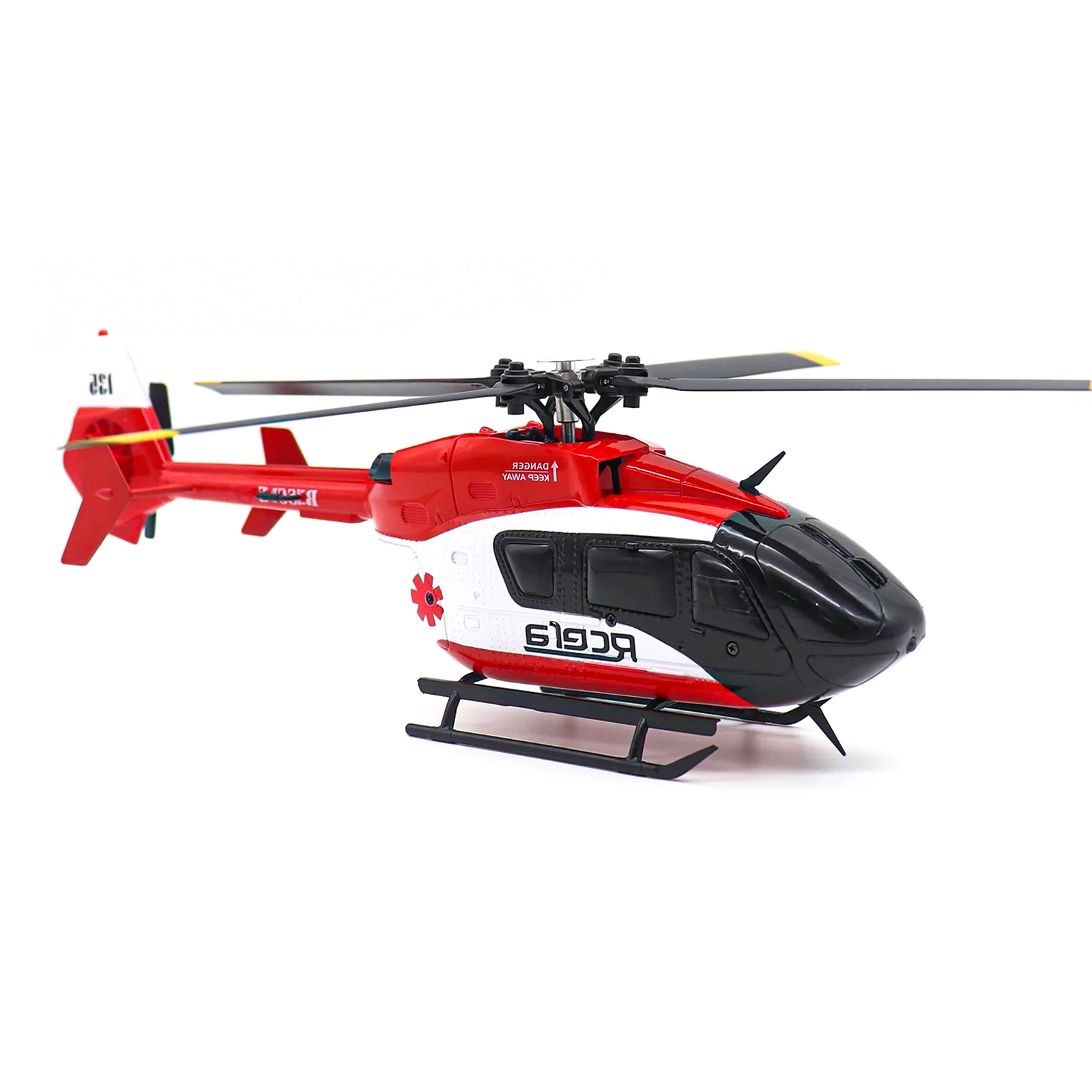 Boutique Planete Jouets France - Avion télécommandé - Eurocopter EC135 Rouge 1 Avion télécommandé - Eurocopter EC135 Rouge