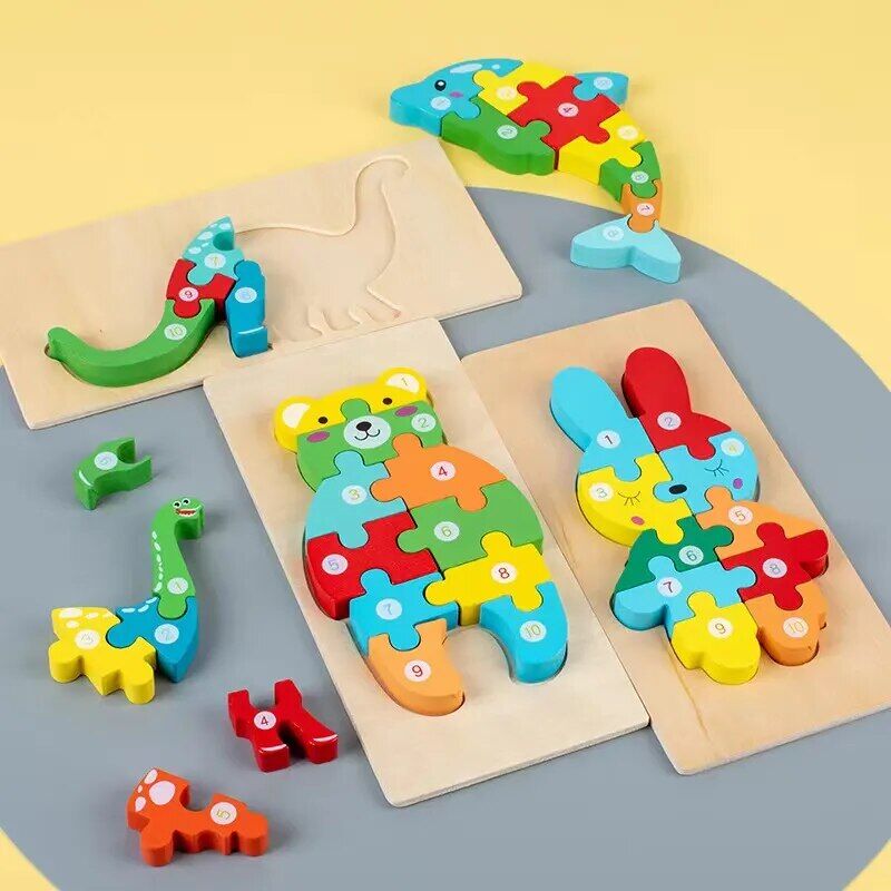 Boutique Planete Jouets France - Jouets éducatifs - Puzzle Montessori 2 ans 1 Jouets éducatifs - Puzzle Montessori 2 ans