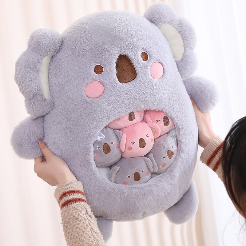 Boutique Planete Jouets France - Squishmallows – Peluche Oreiller avec des petites pièces peluches 3 Squishmallows – Peluche Oreiller avec des petites pièces peluches – Image 3