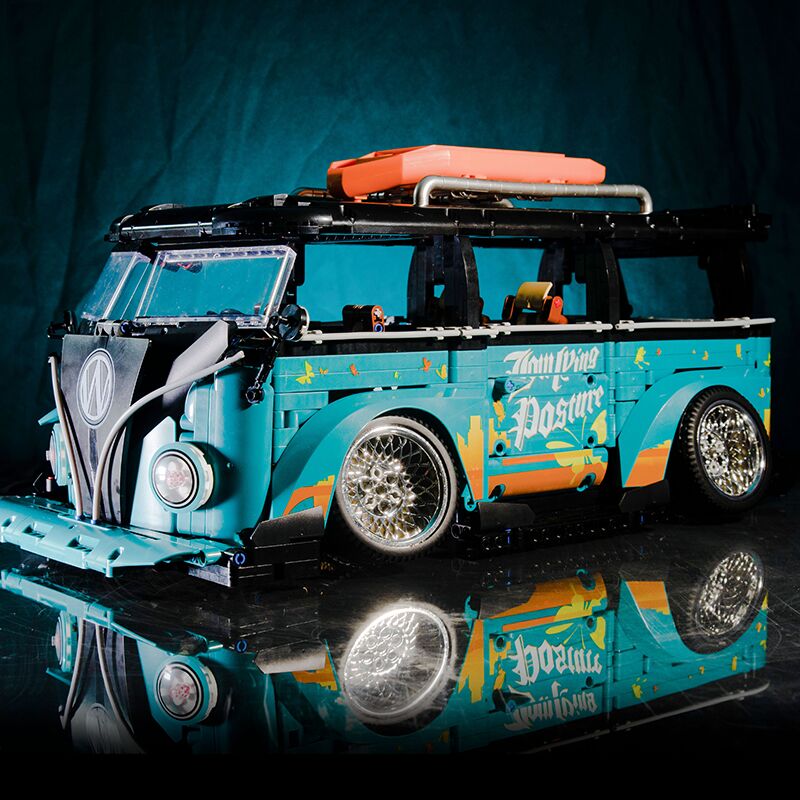 Boutique Planete Jouets France - Véhicule de course Bus City Compatible avec briques lego technic 4 Véhicule de course Bus City Compatible avec briques lego technic – Image 4