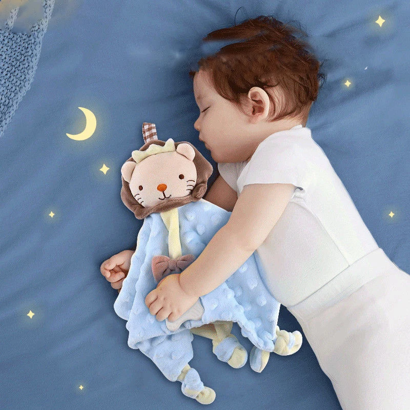 Boutique Planete Jouets France - Jouet bebe Doudou Lange Lion 2 Jouet bebe Doudou Lange Lion – Image 2