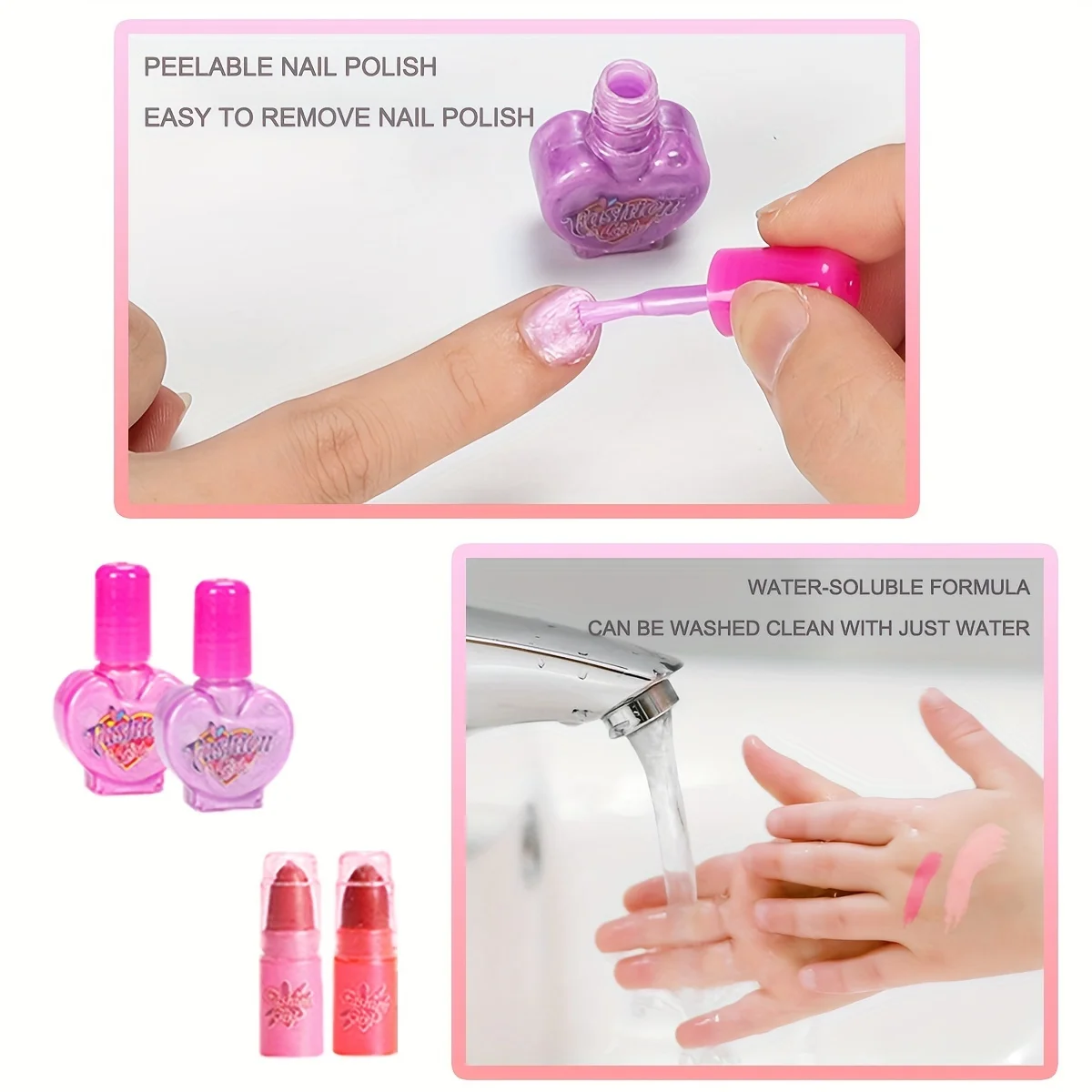 Boutique Planete Jouets France - Palette de Maquillage Charmante d'une Princesse 3 Palette de Maquillage Charmante d'une Princesse – Image 3