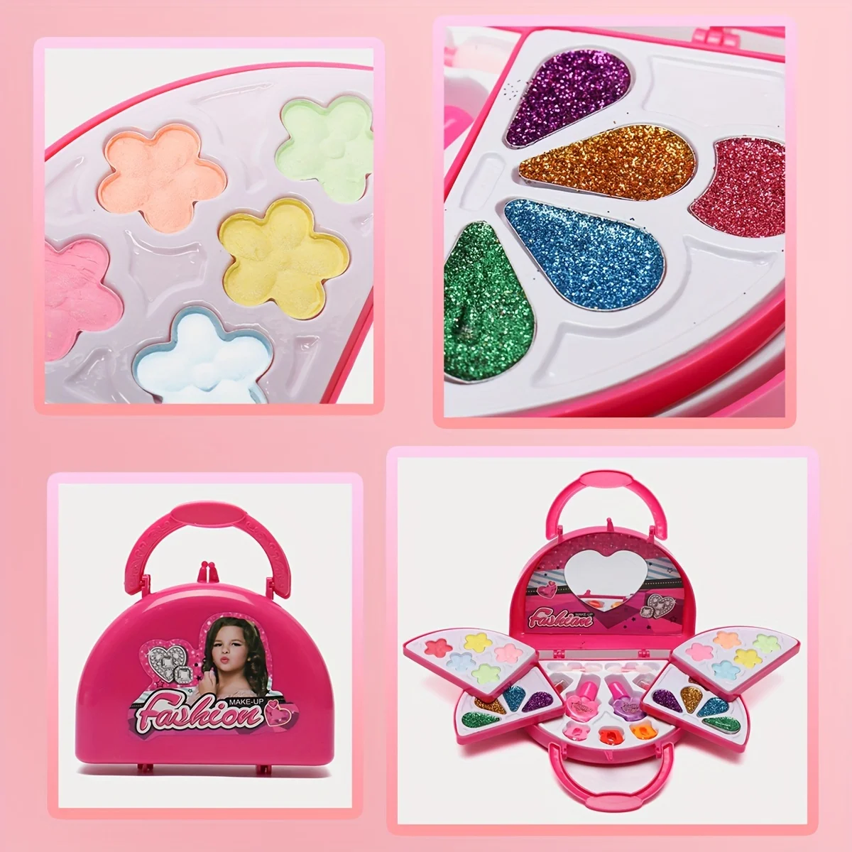 Boutique Planete Jouets France - Palette de Maquillage Charmante d'une Princesse 2 Palette de Maquillage Charmante d'une Princesse – Image 2