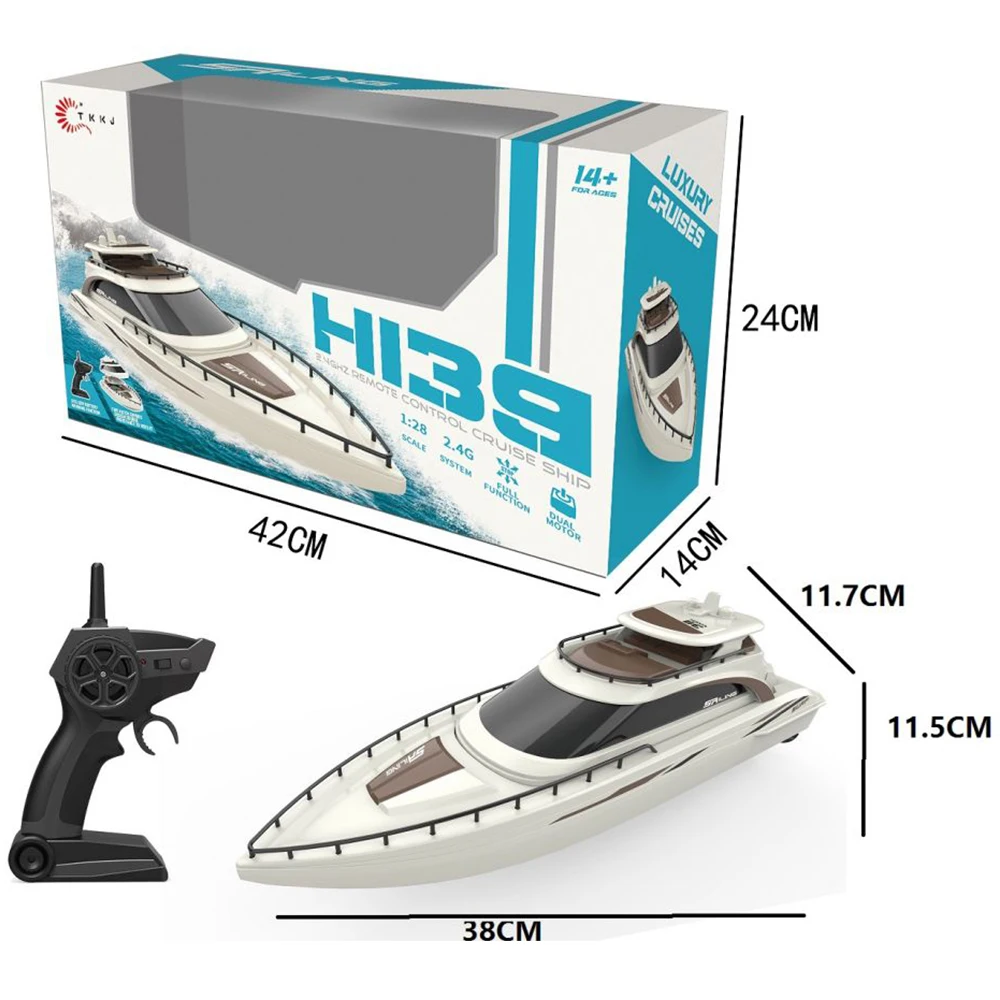 Boutique Planete Jouets France - Bateau Télécommandé TKKJ H159 2 Bateau Télécommandé TKKJ H159 – Image 2
