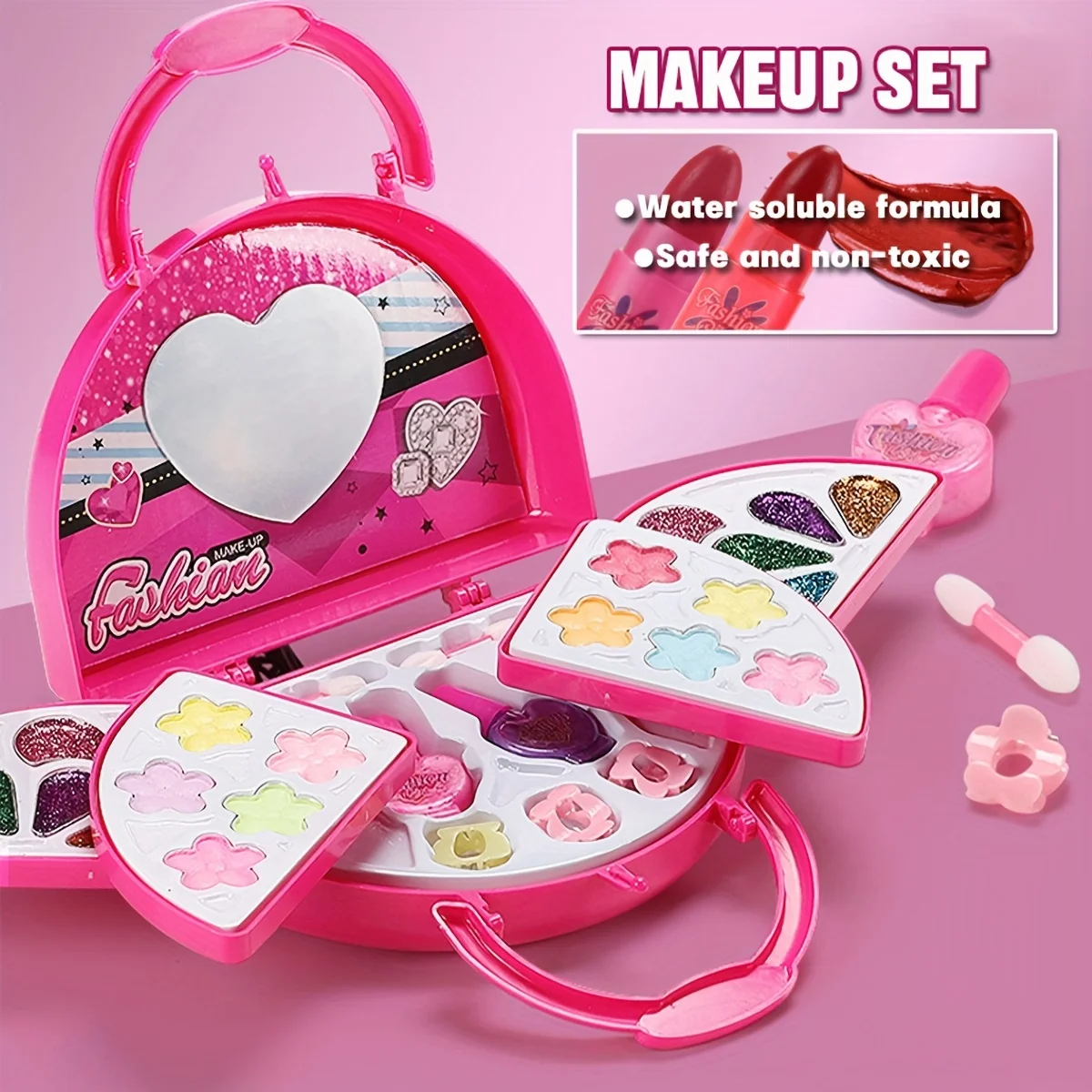 Boutique Planete Jouets France - Palette de Maquillage Charmante d'une Princesse 1 Palette de Maquillage Charmante d'une Princesse