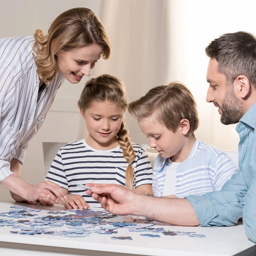 Boutique Planete Jouets France - Puzzle 1000 pièces La Nuit Étoilée de Van Gogh 5 Puzzle 1000 pièces La Nuit Étoilée de Van Gogh – Image 5