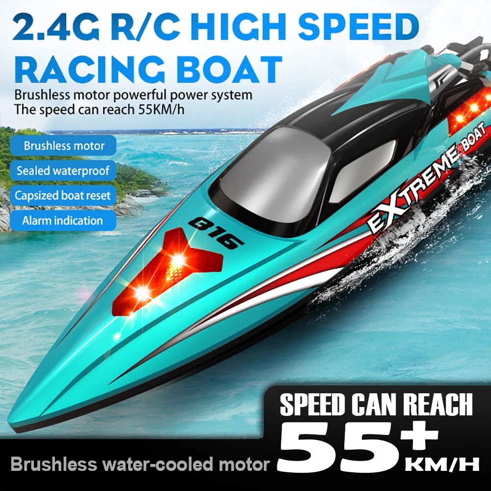 Boutique Planete Jouets France - Bateau Télécommandé de course 55km/h 2 Bateau Télécommandé de course 55km/h – Image 2