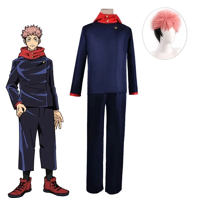Boutique Planete Jouets France - Cosplay Yuji Itadori Cosplay de Jujutsu Kaisen 1 Cosplay Yuji Itadori Cosplay de Jujutsu Kaisen