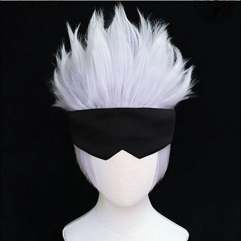 Boutique Planete Jouets France - Perruque de Gojo Satoru Perruque Jujutsu Kaisen 2 Perruque de Gojo Satoru Perruque Jujutsu Kaisen – Image 2