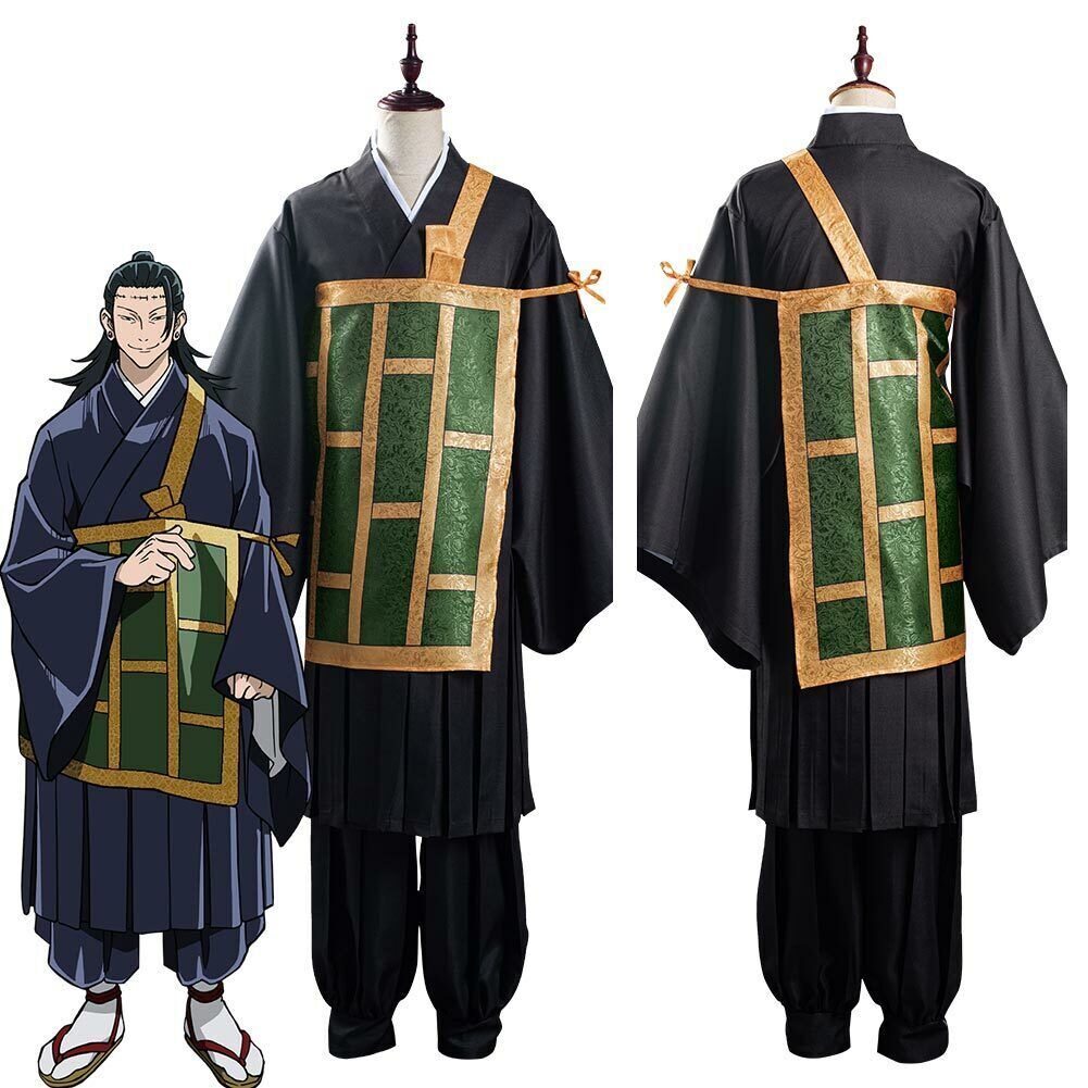 Boutique Planete Jouets France - Cosplay Geto Suguru Cosplay Jujutsu Kaisen Noir 1 Cosplay Geto Suguru Cosplay Jujutsu Kaisen Noir